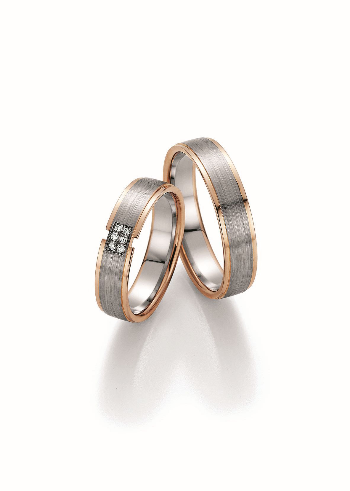 Trauring Palladium Paar 88439