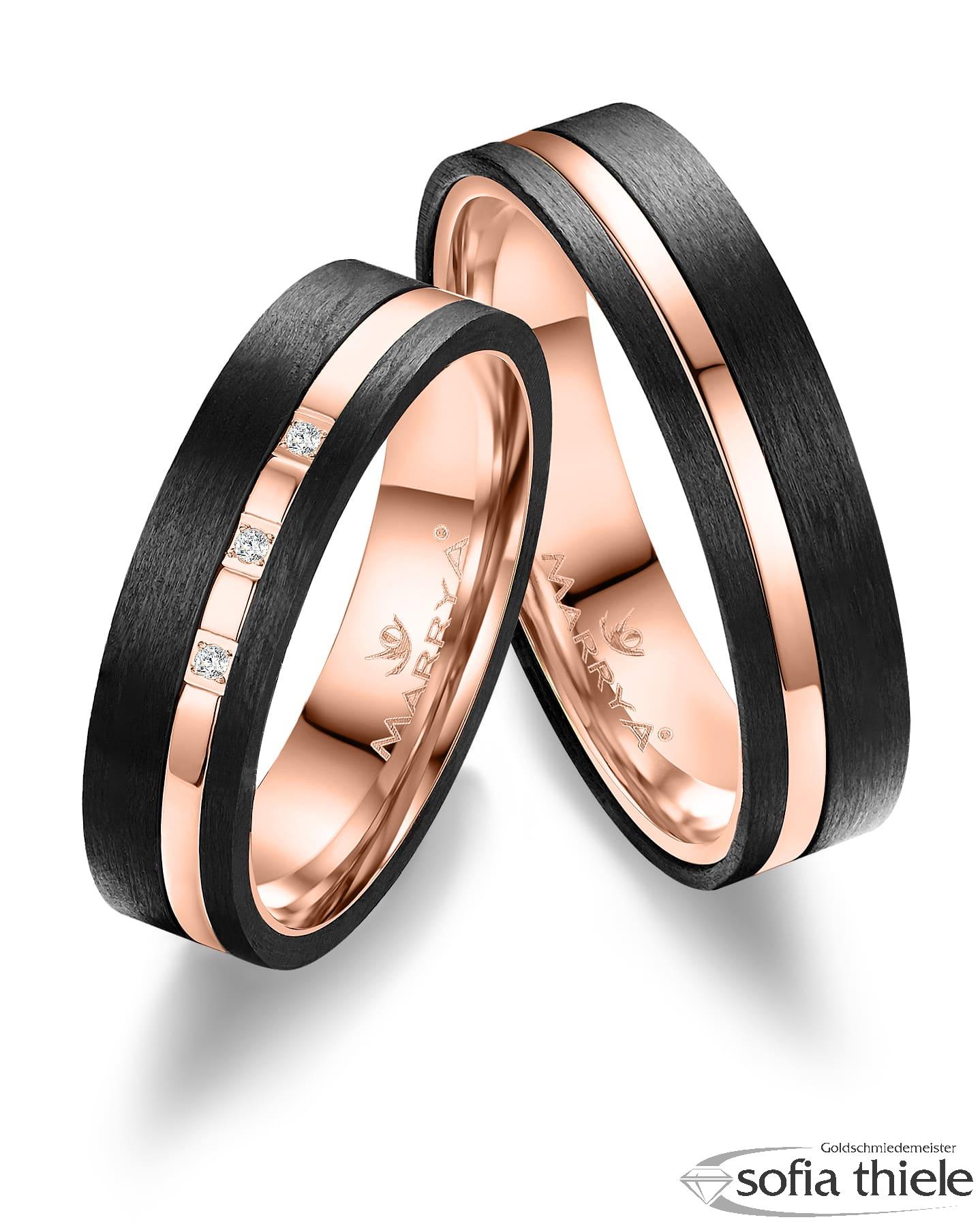 Trauringe Gold Paar CA-11-A-333-B