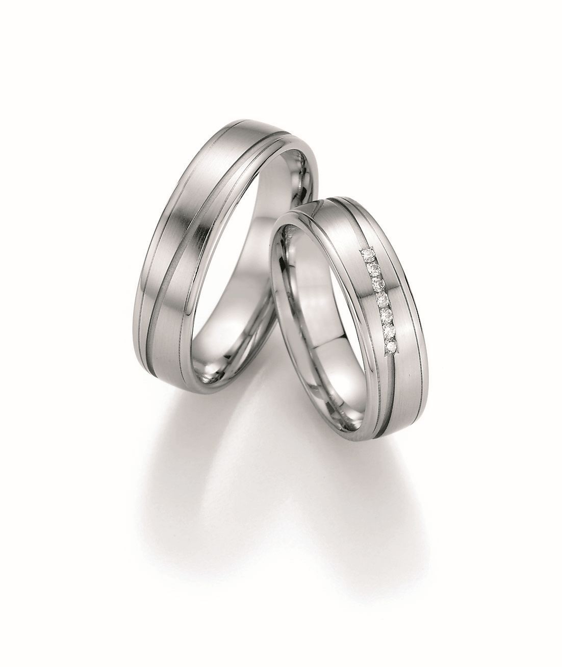 Trauring Palladium Paar 02-31170-180