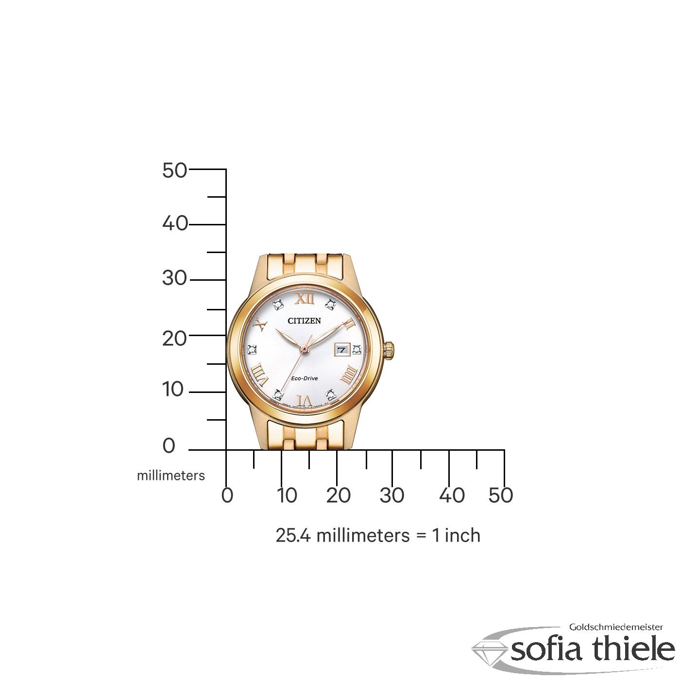 Damenuhr Metallband Quarz FE1243-83A Damenuhr Metallband Quarz FE1243-83A