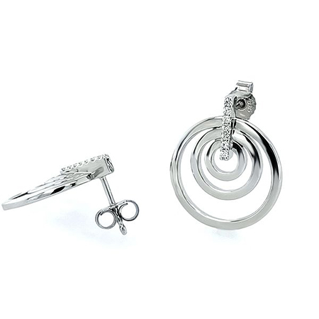 Ohrstecker Silber m. Zirkonia 02-09141-0