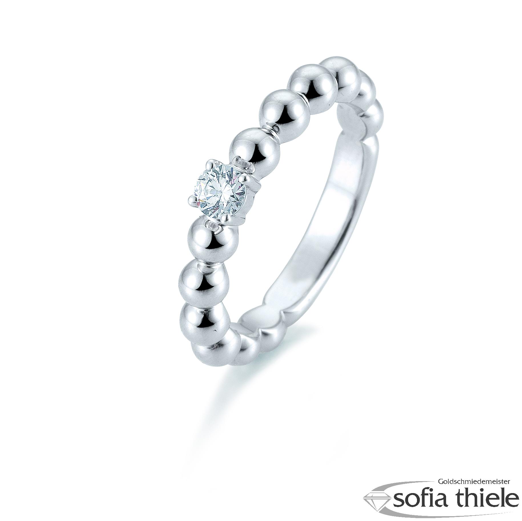 Damenring Platin mit Diamant B-41-059750-600Pt