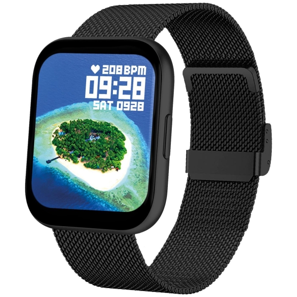 Herrenuhr Metallband Smartwatch SW033E