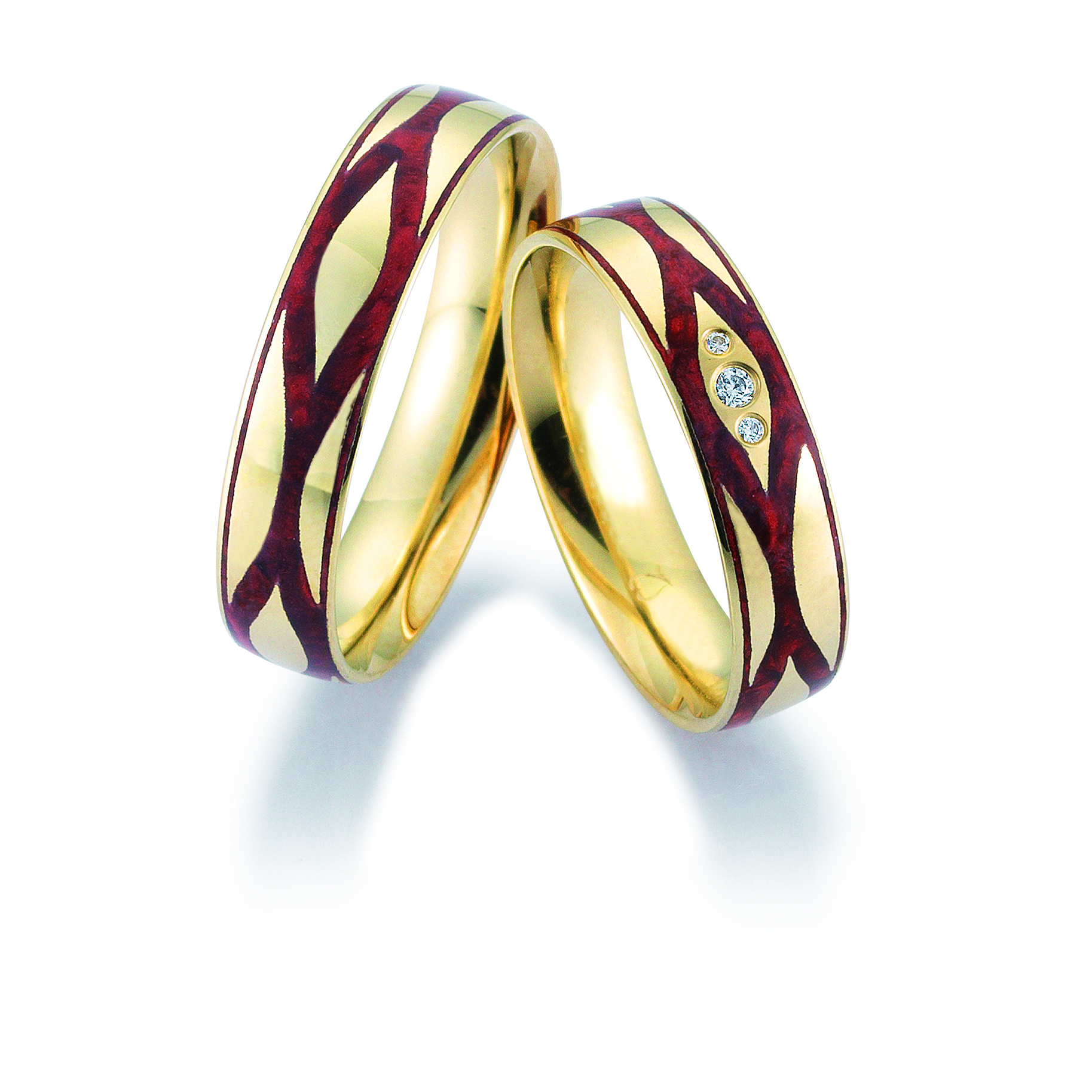Trauringe Gold Paar B-48-06559-60