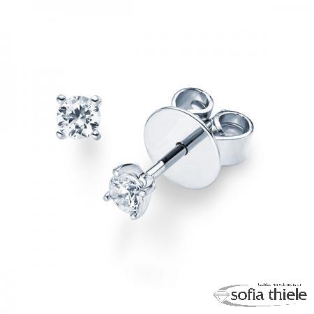 Ohrstecker Platin m. Diamant RU-1574-15-Pt