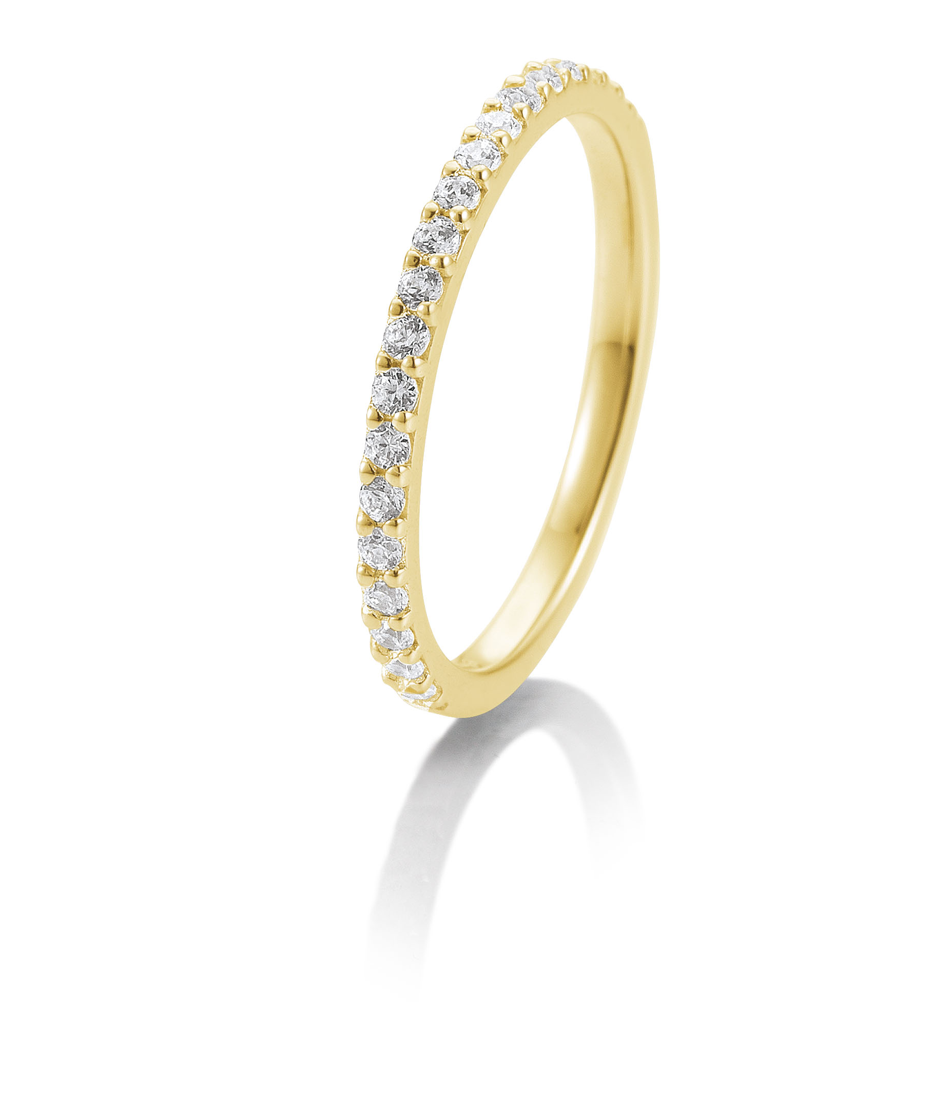 Damenring Gold  mit Diamant B-41-058370-5G-L