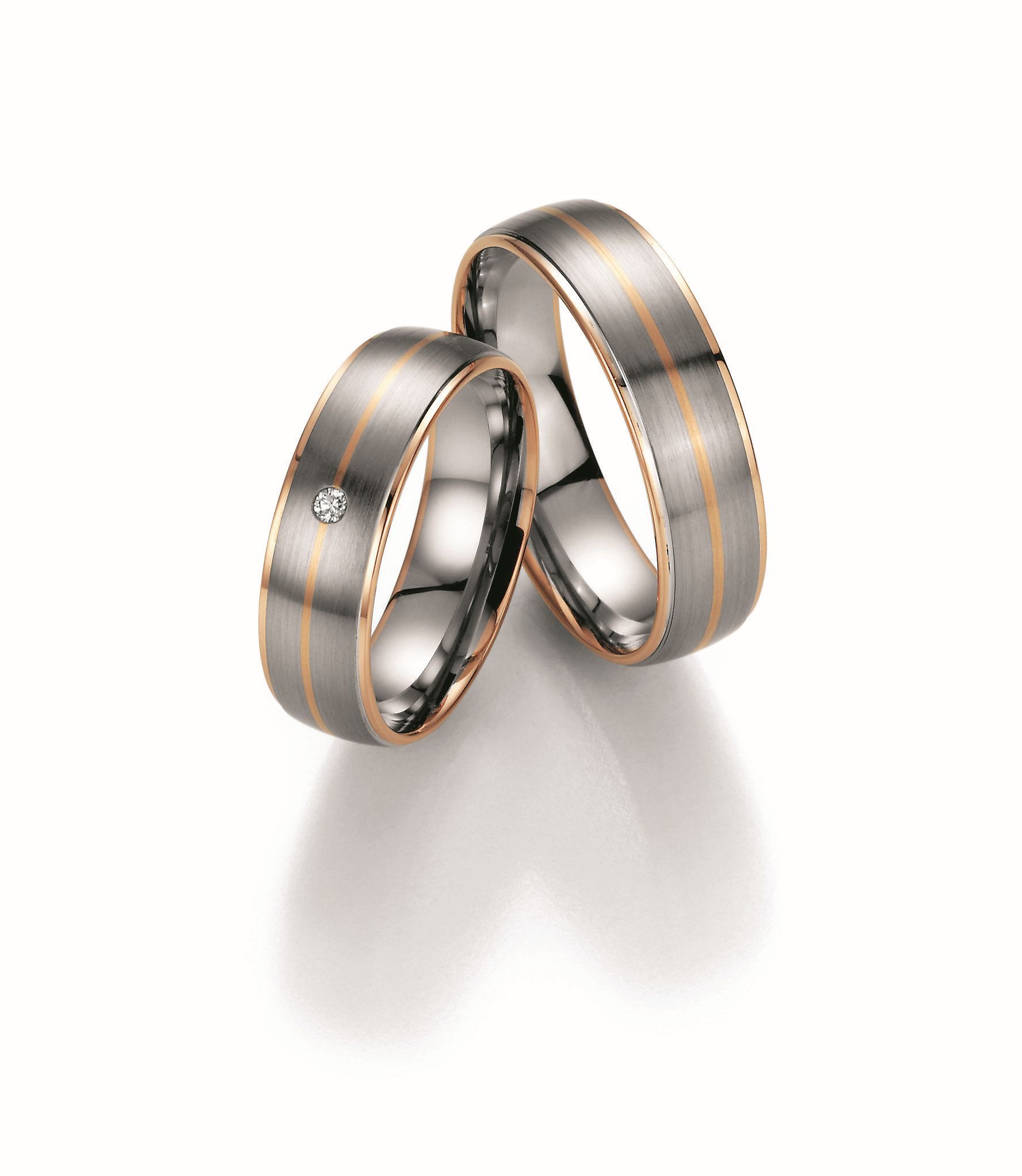 Trauring Palladium Paar 88414