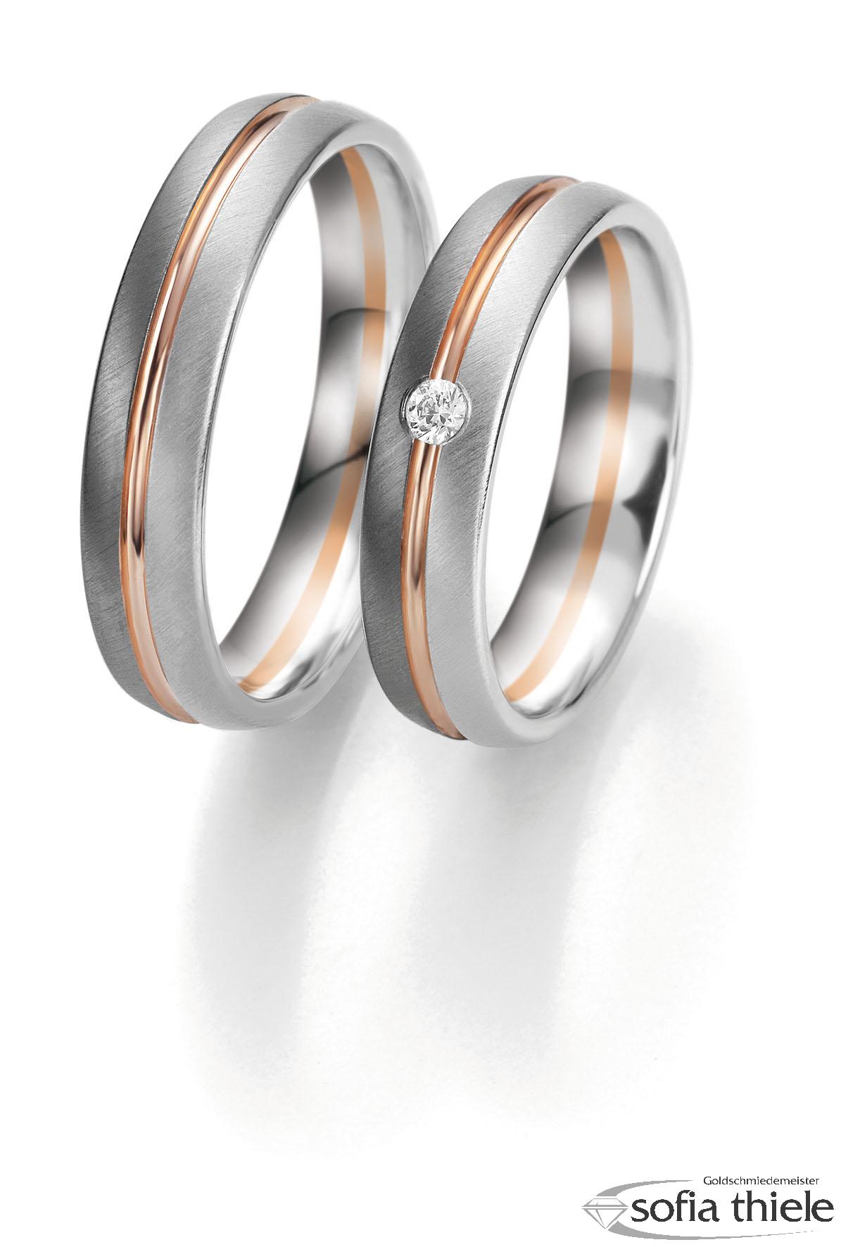 Trauringe Gold Paar B-48-06331-32