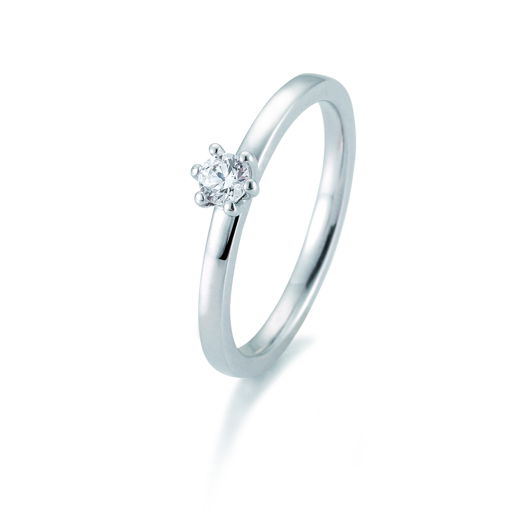 Damenring Platin mit Diamant B-41-059880-600Pt