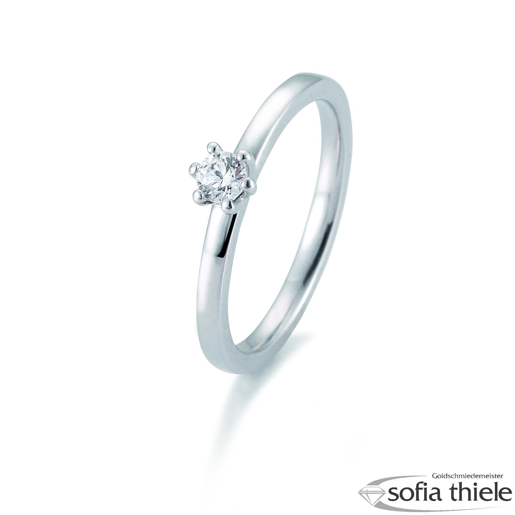 Damenring Platin mit Diamant B-41-059880-600Pt