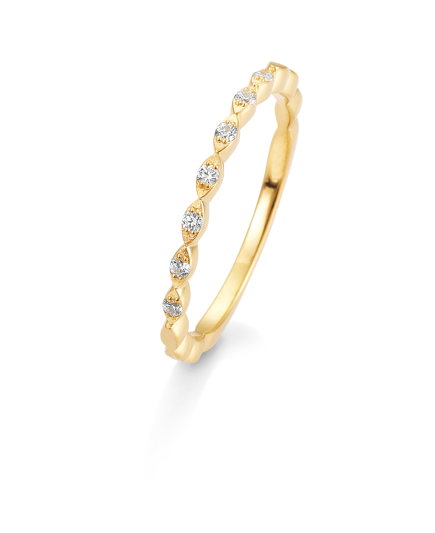 Damenring Gold  mit Diamant B-41-057080-585G