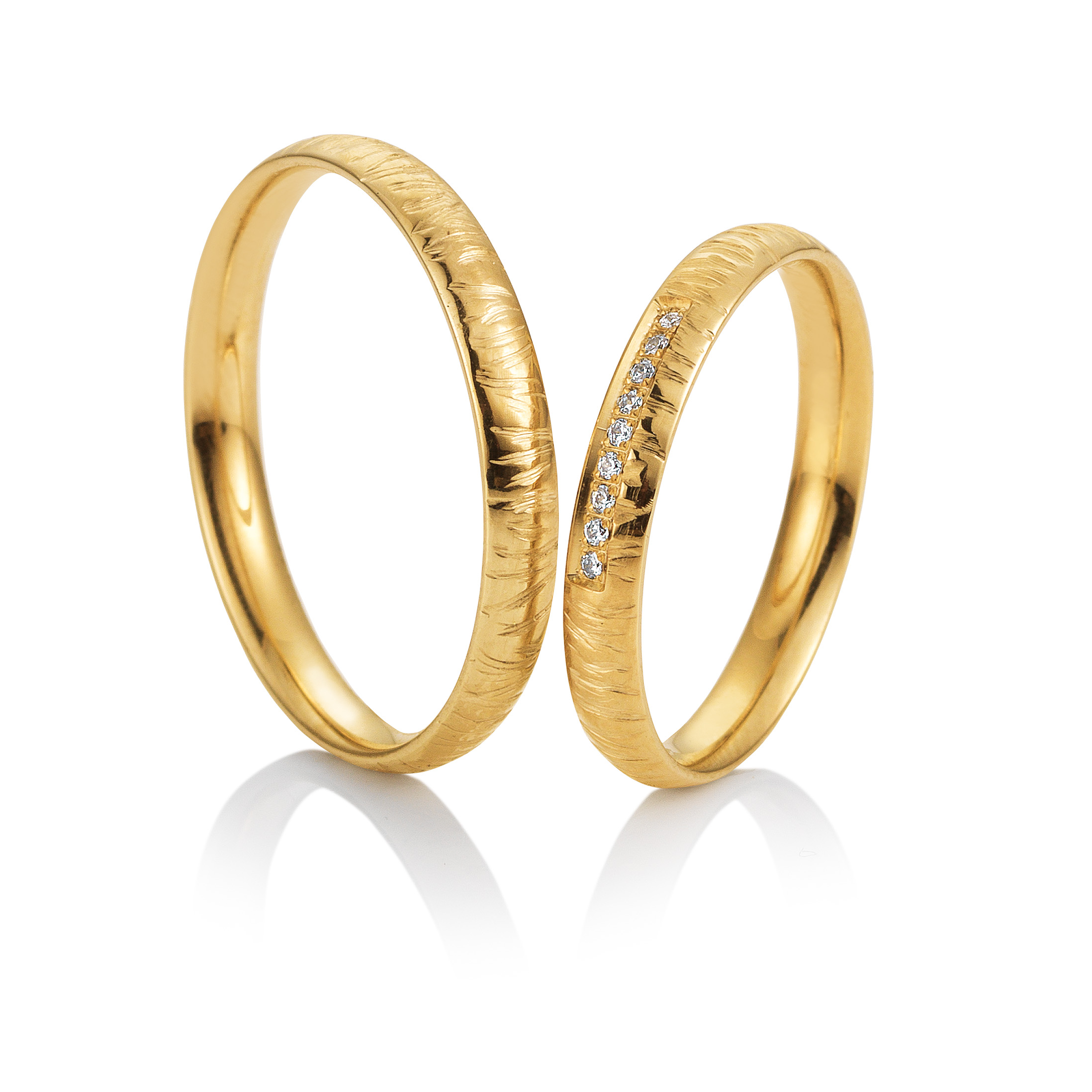 Trauringe Gold Paar 49-81777-375G
