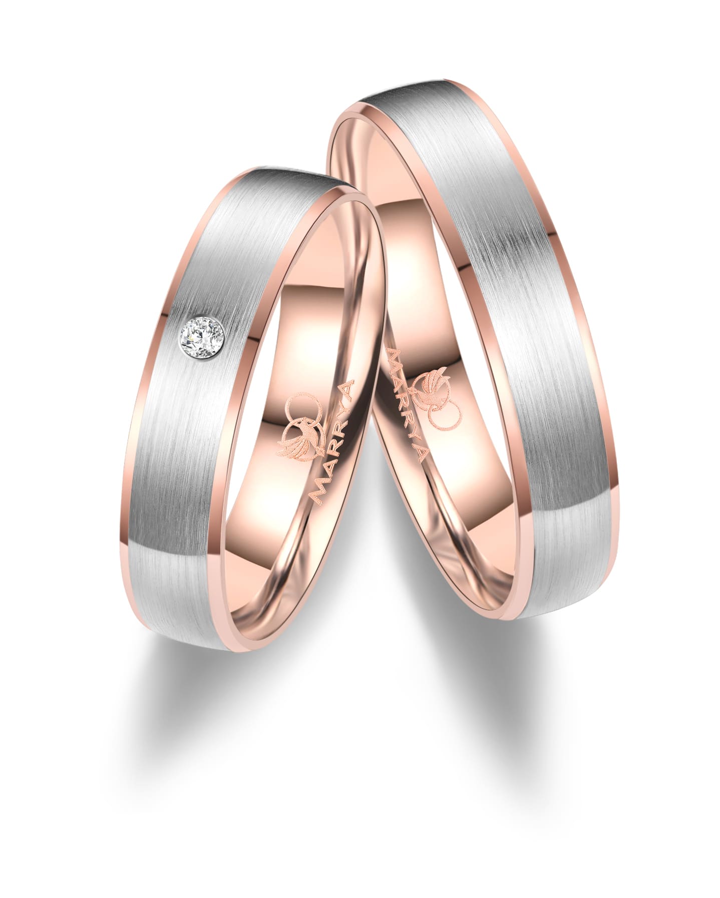 Trauringe Gold Paar GO-47