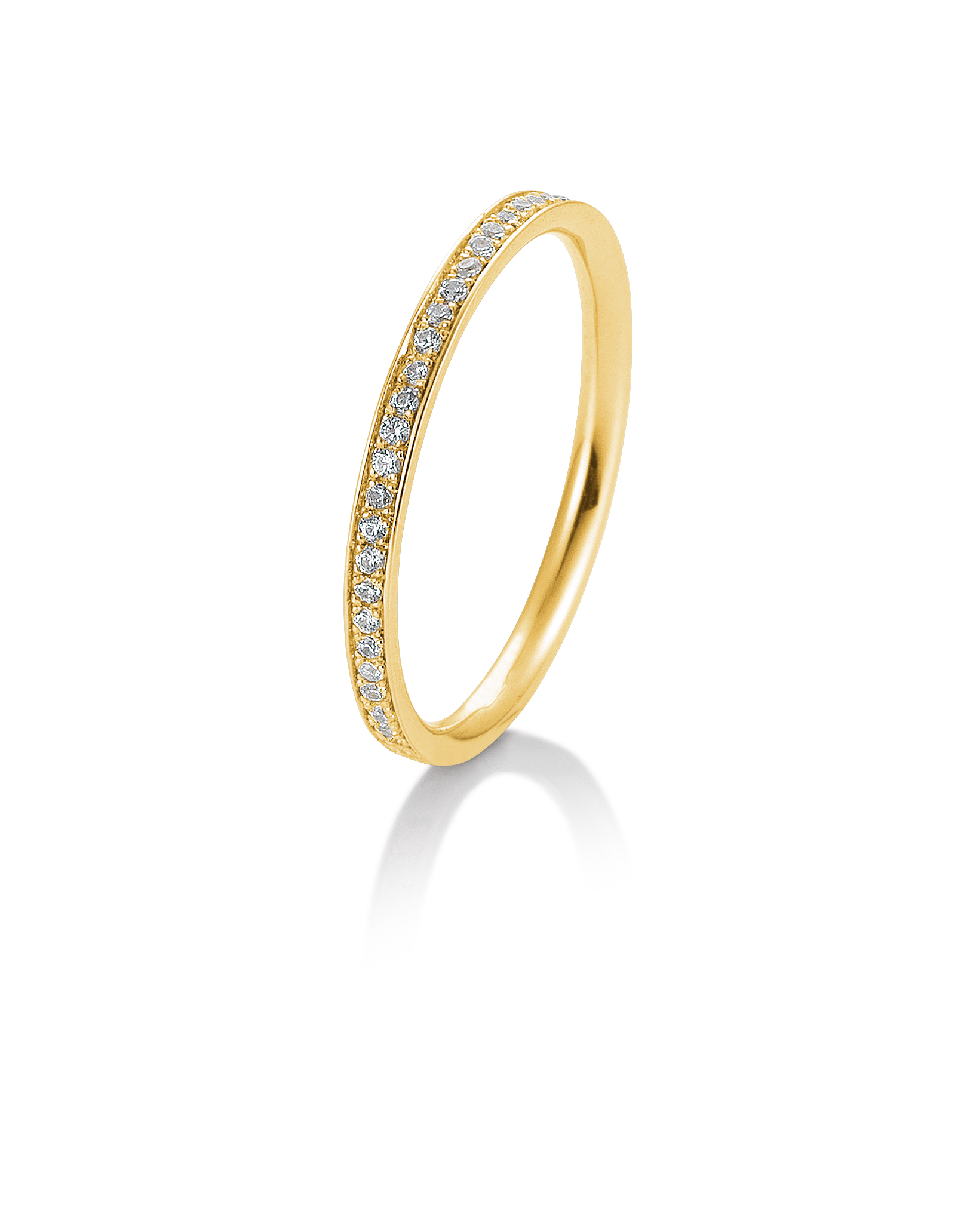 Damenring Gold  mit Diamant B-41-056430-585G