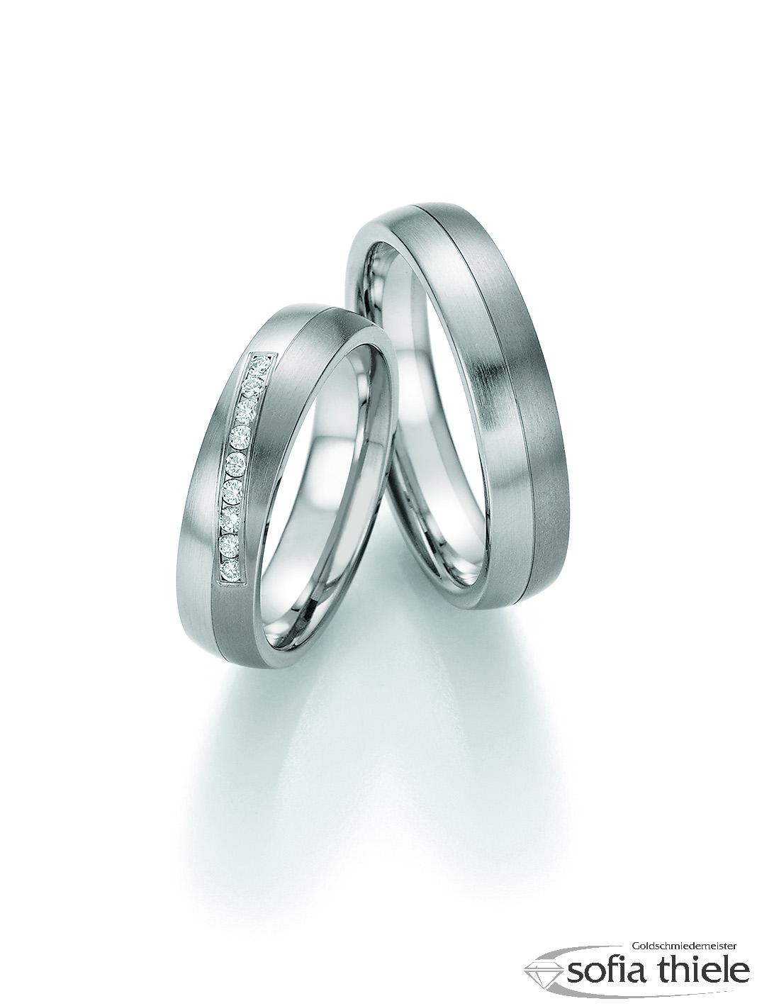 Trauringe Edelstahl Paar 68-06110-050