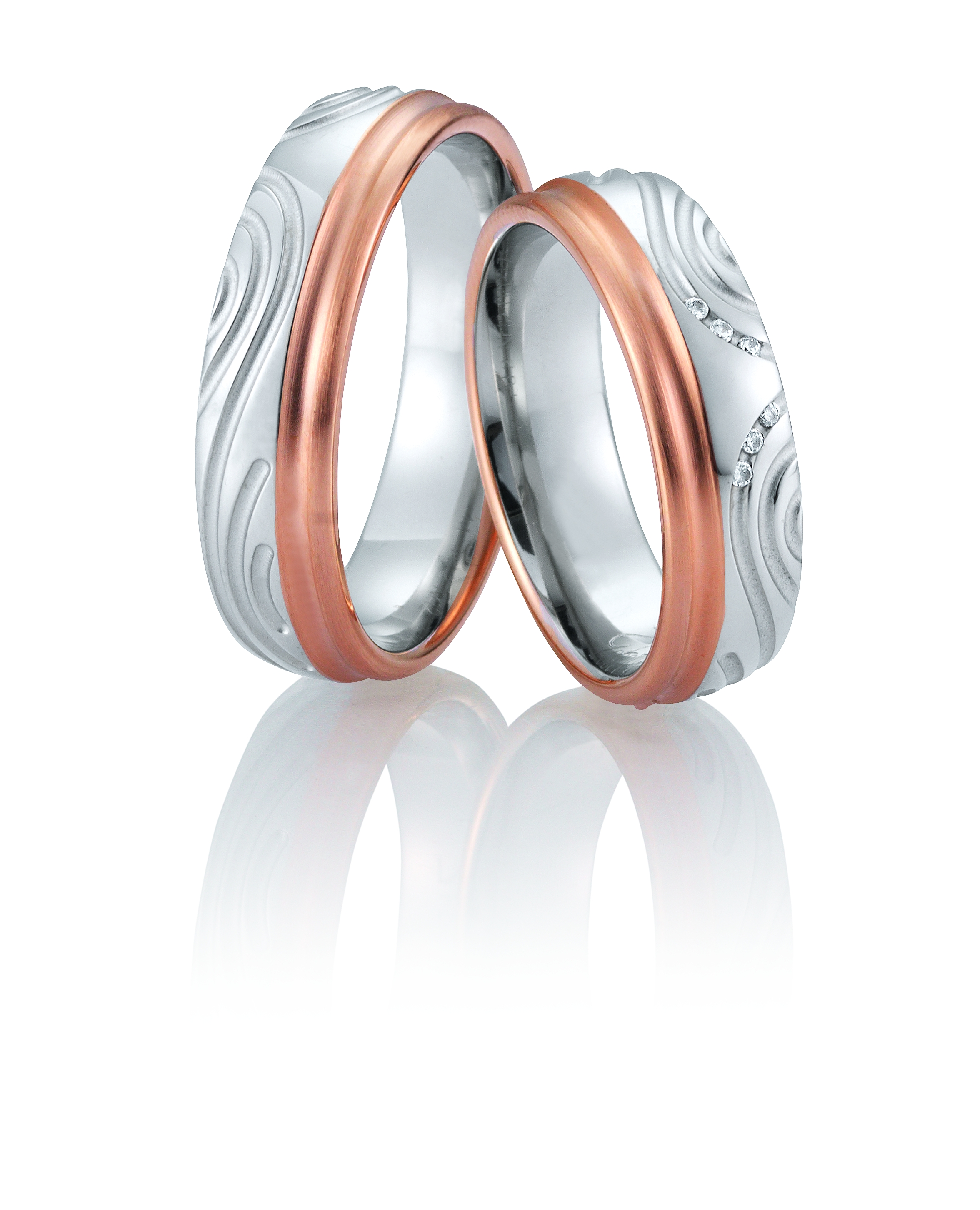 Trauring Palladium Paar B-48-02663-64