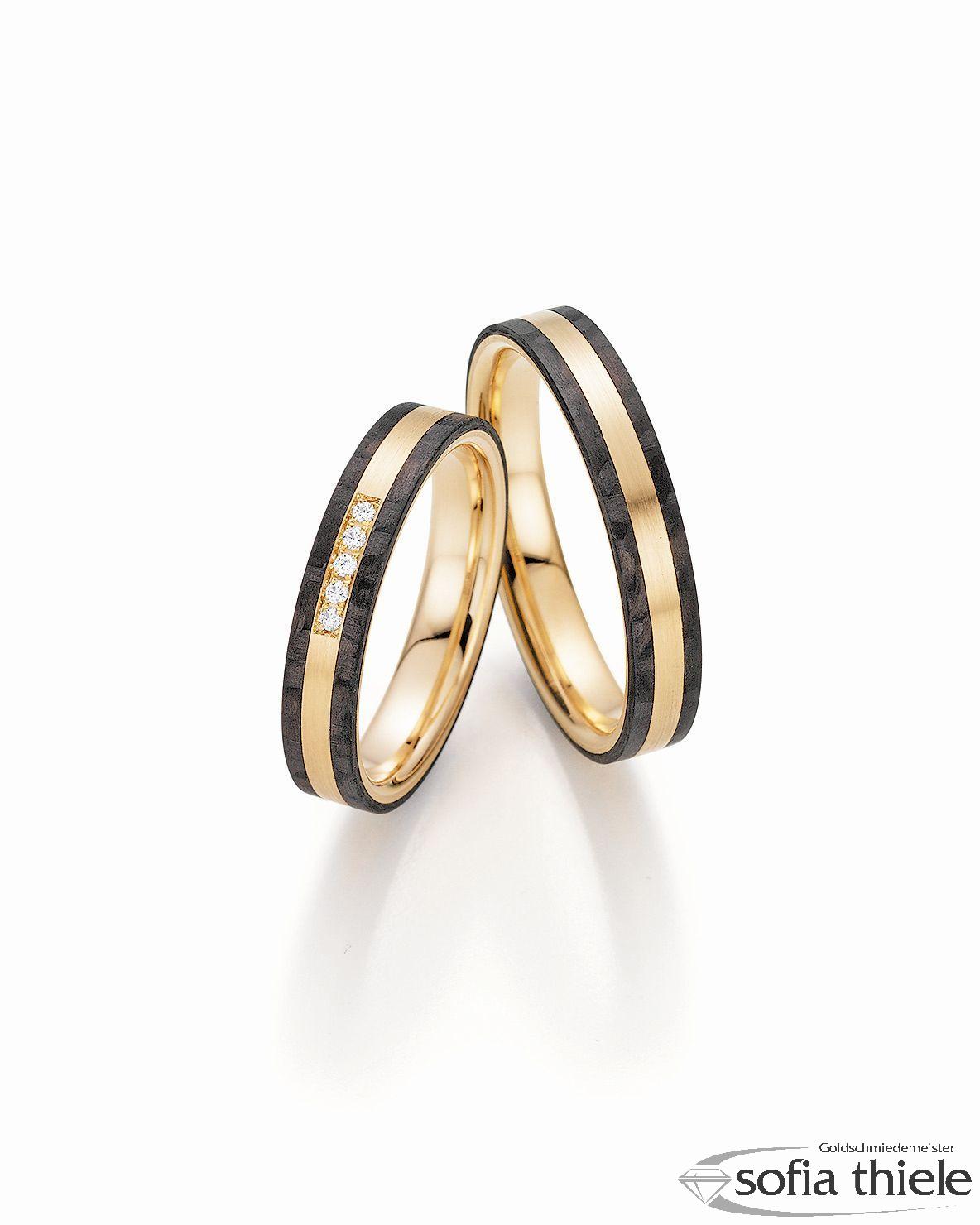 Trauringe Gold Paar 88453-040