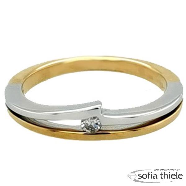 Damenring Gold  mit Diamant 41-84064-0