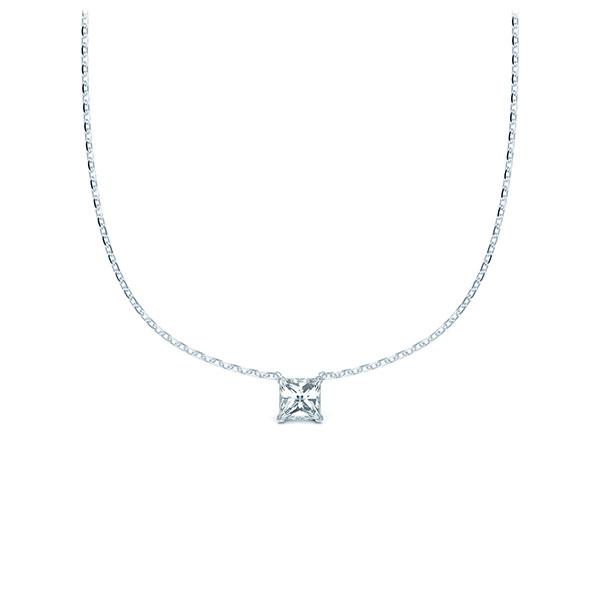 Kette-Collier Platin m. Dia. RU-1581-1-Pt