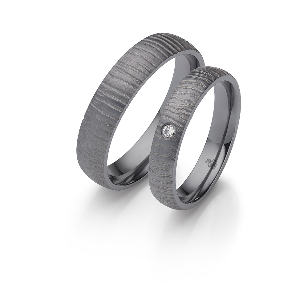 Trauringe Tantal Paar R-91-00121-040