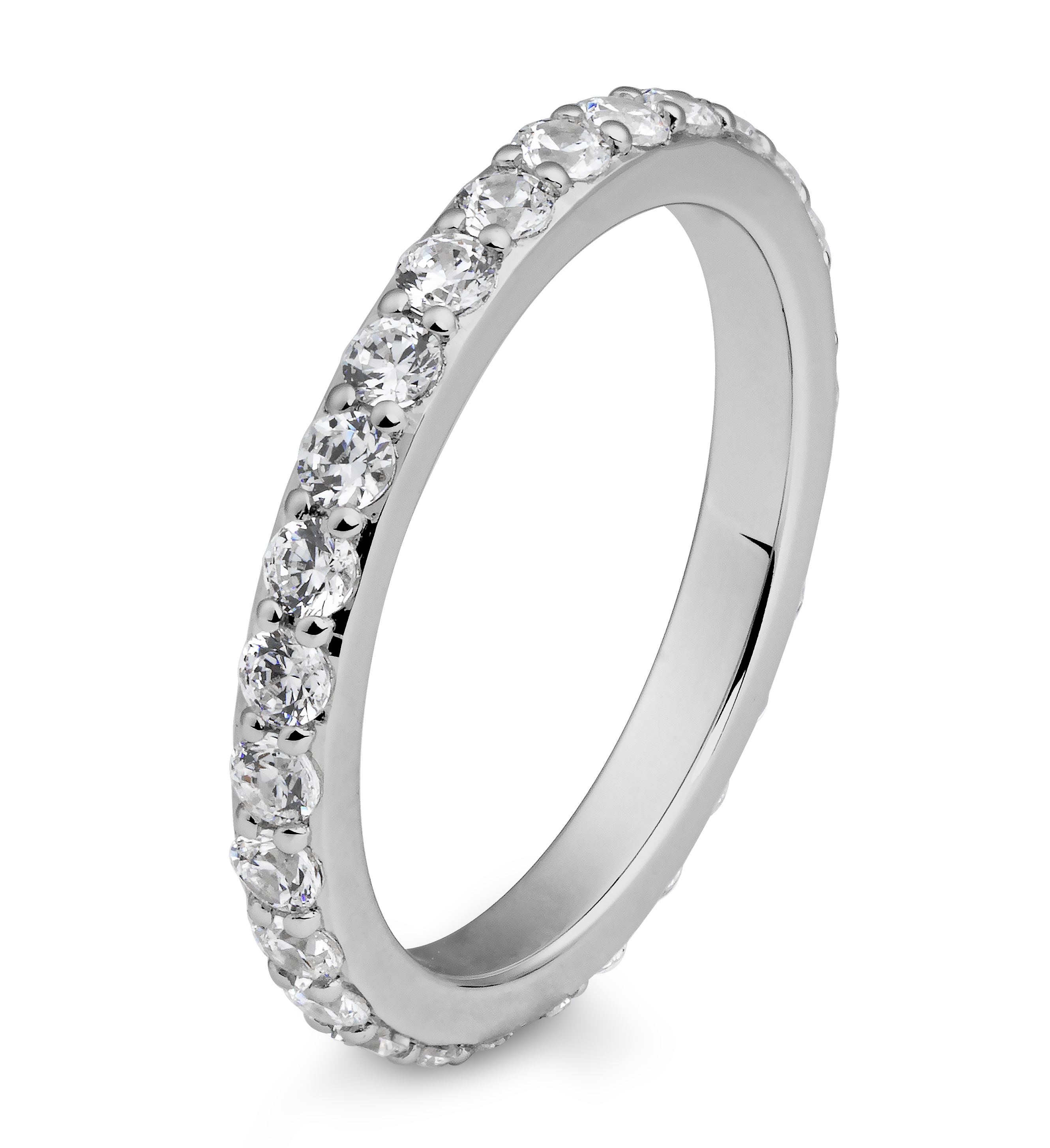 Damenring Platin mit Diamant B-41-061290-6Pt-L