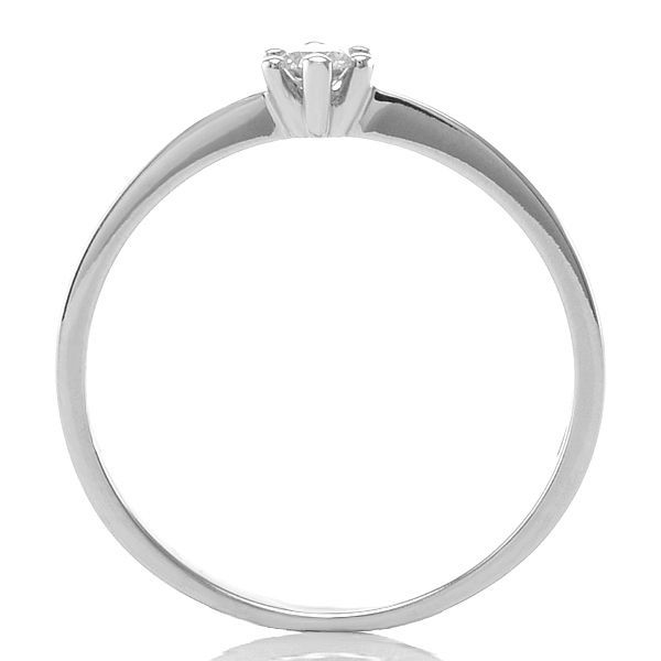 Damenring Gold  mit Diamant 11-08611-weis