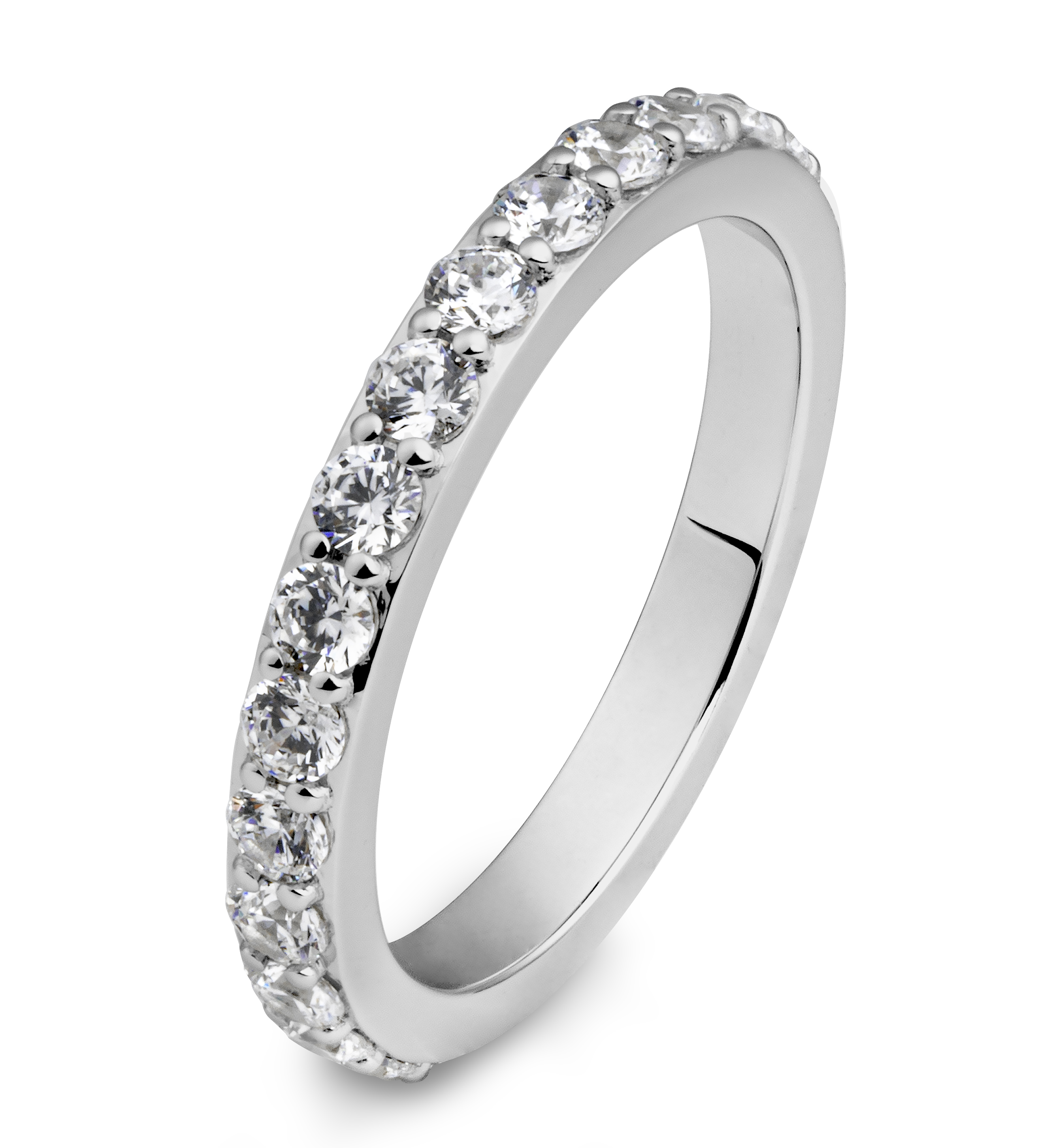 Damenring Platin mit Diamant B-41-061300-6Pt-L