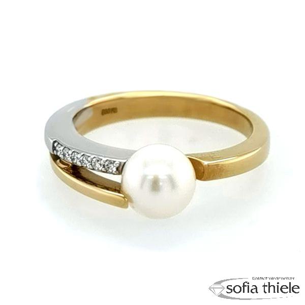 Damenring Gold mit Perle 41-05200-0