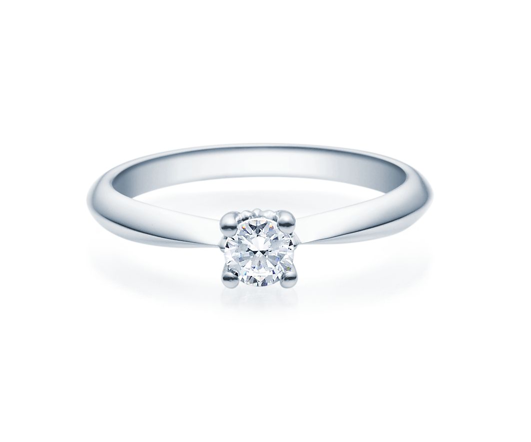 Damenring Silber mit Diamant 18009-0,3-L