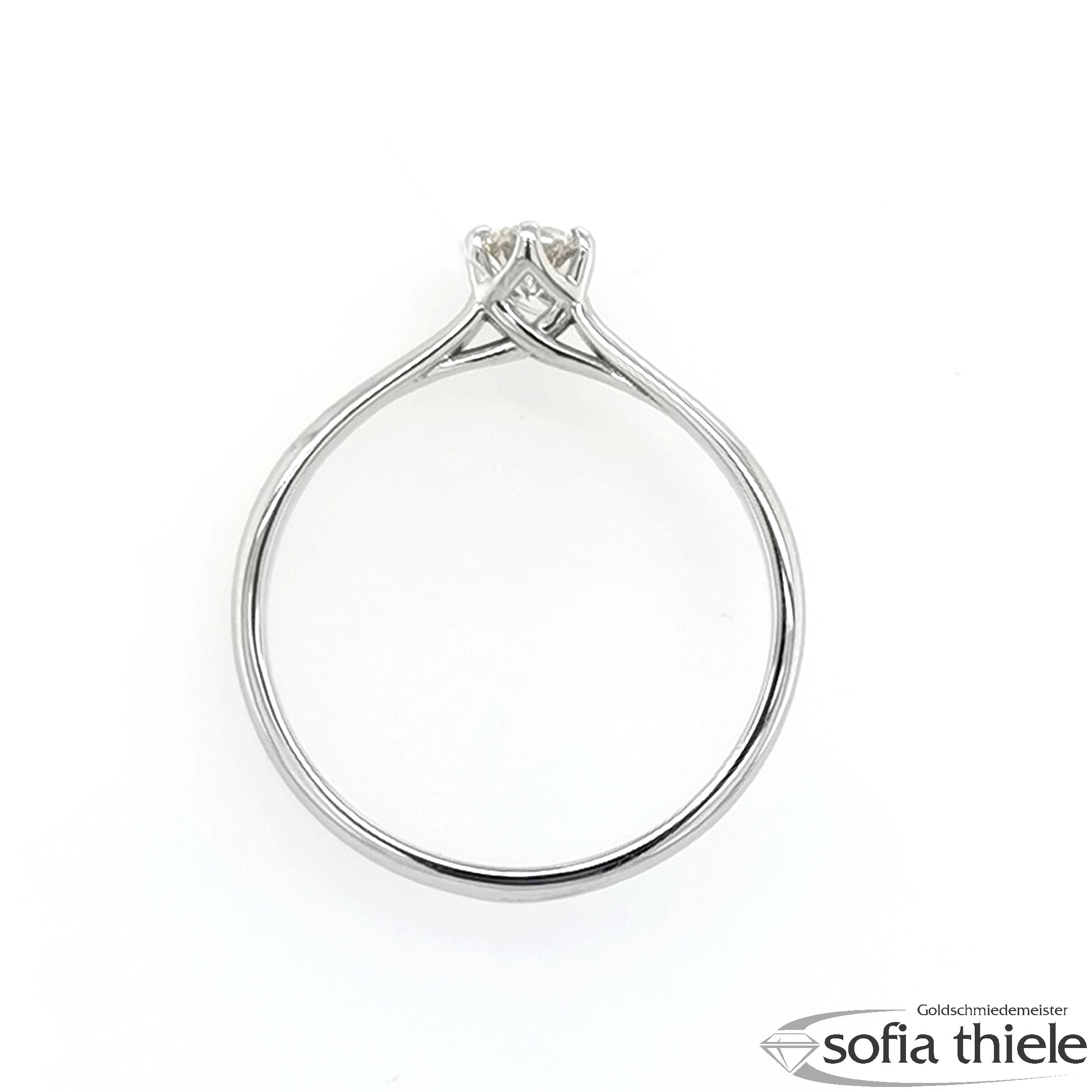 Damenring Gold  mit Diamant 81-40006-585W