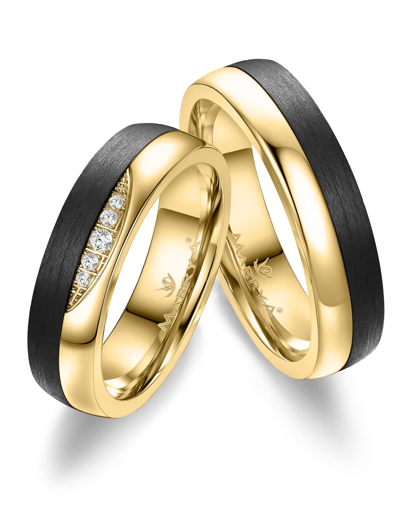 Trauringe Gold Paar CA-12-A-333-B