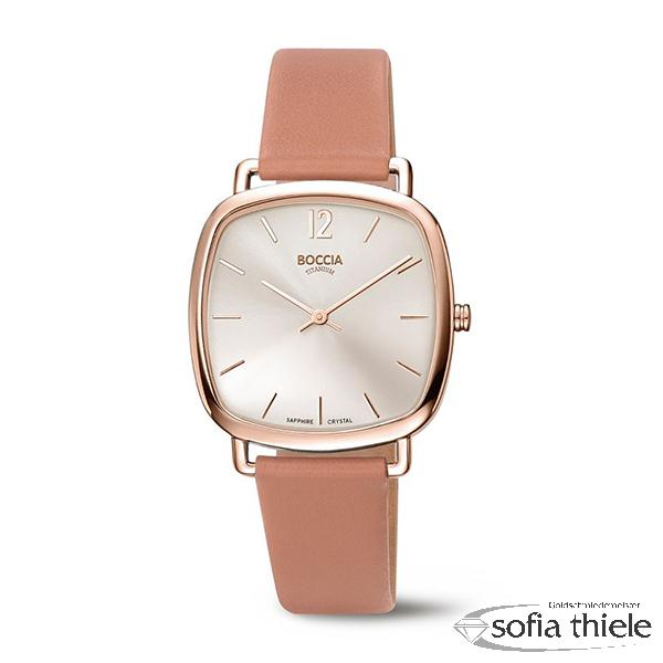 Damenuhr Lederband Quarz 3334-04