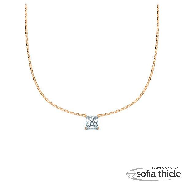 Kette-Collier Gold mit Diamanten RU-1581-1-R