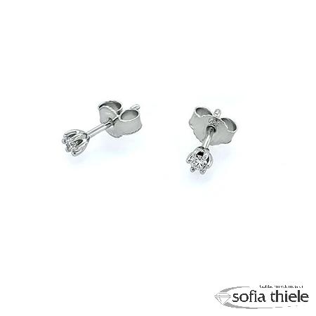 Ohrstecker Gold m. Diamant 0184827-0