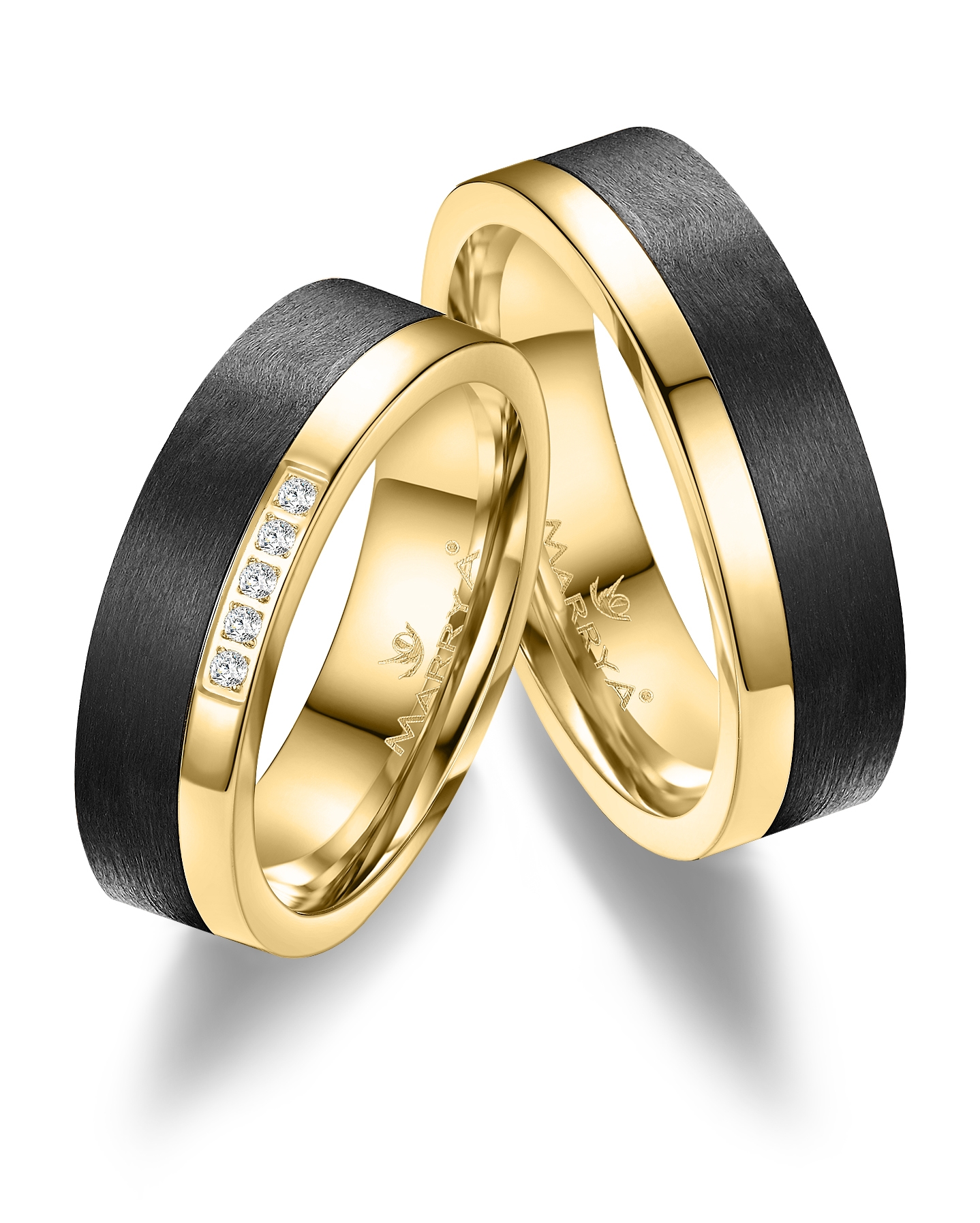 Trauringe Gold Paar CA-15-A-333-B